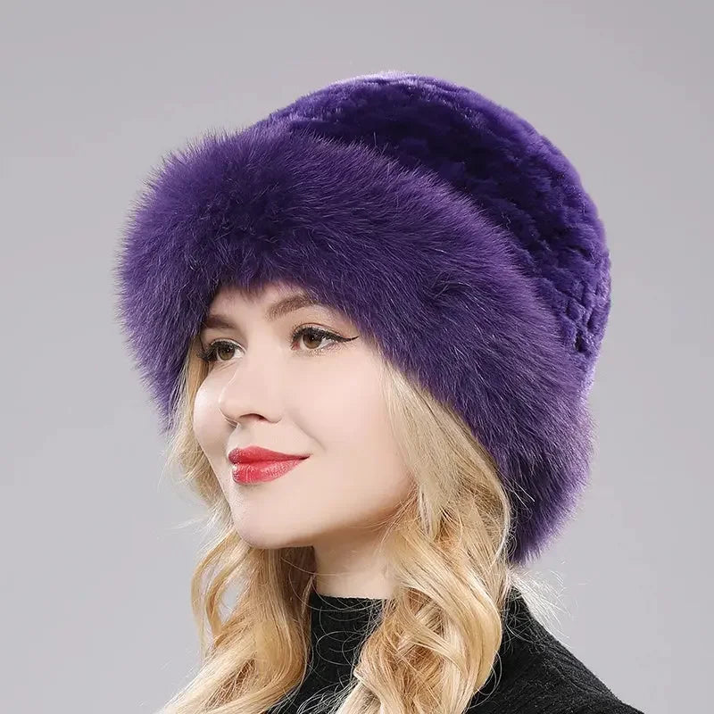 Bella Rabbit Fur Hat