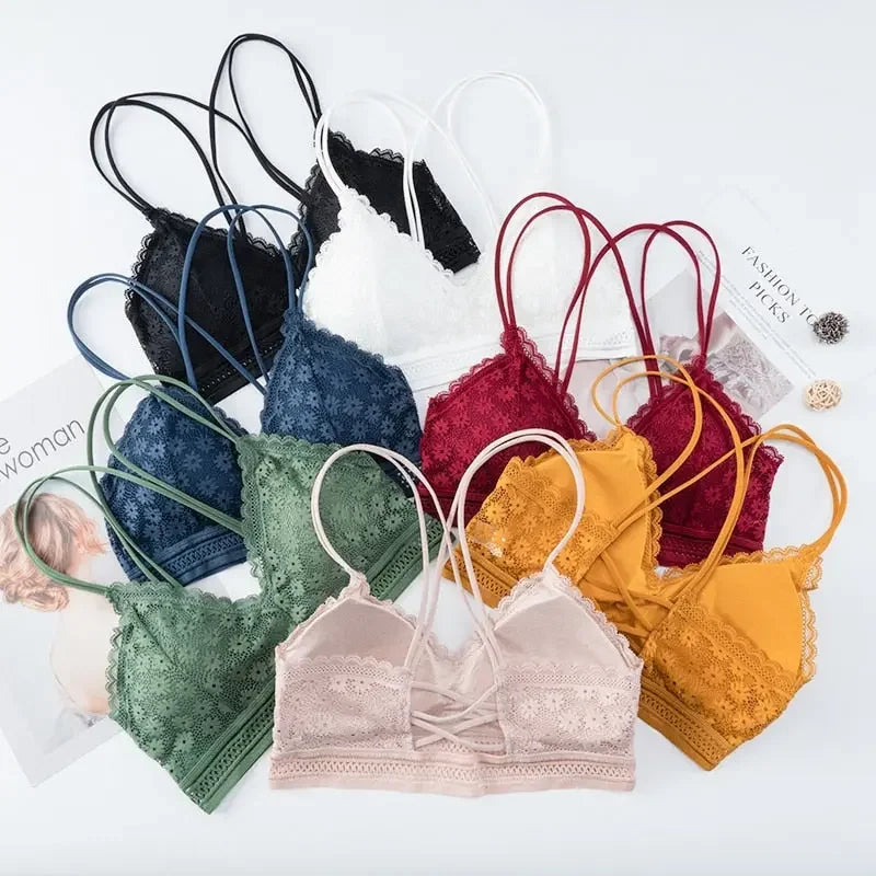 Peony Push Up Sports Bra