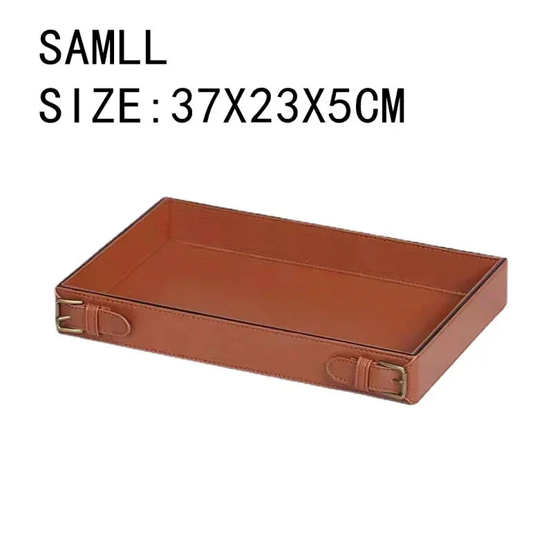 Eco Handmade Leather Valet Tray
