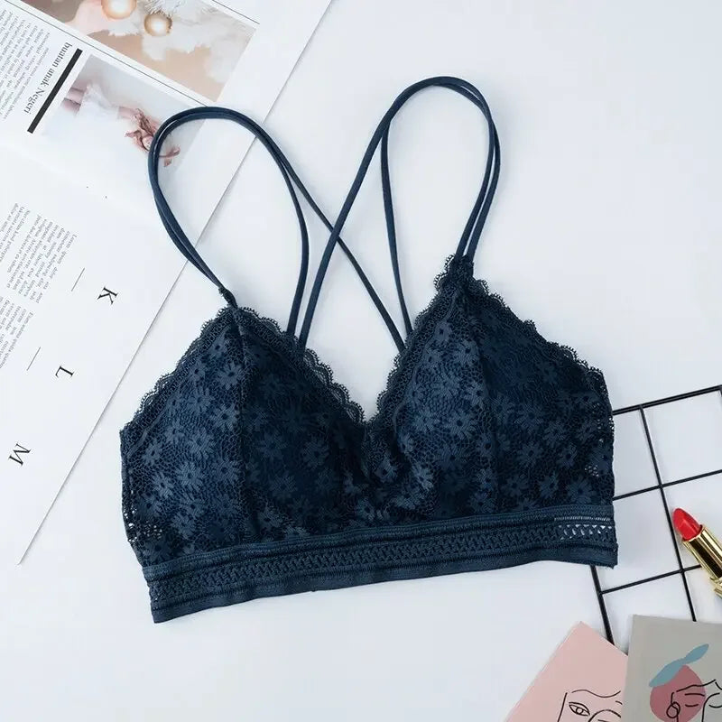 Peony Push Up Sports Bra