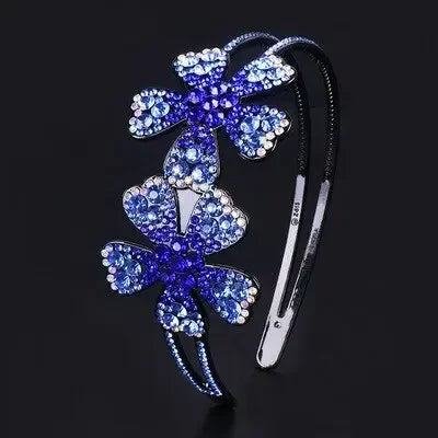 Wild Flower Pearl Rhinestone Headband