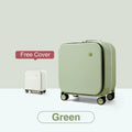 Carry On 18 Inch Polycarbonate Aluminum Frame Suitcase