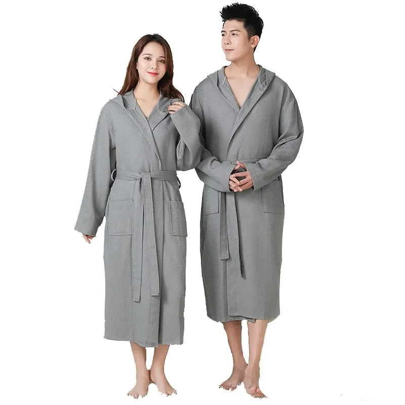 Hotel Lux Cotton Hooded Robe