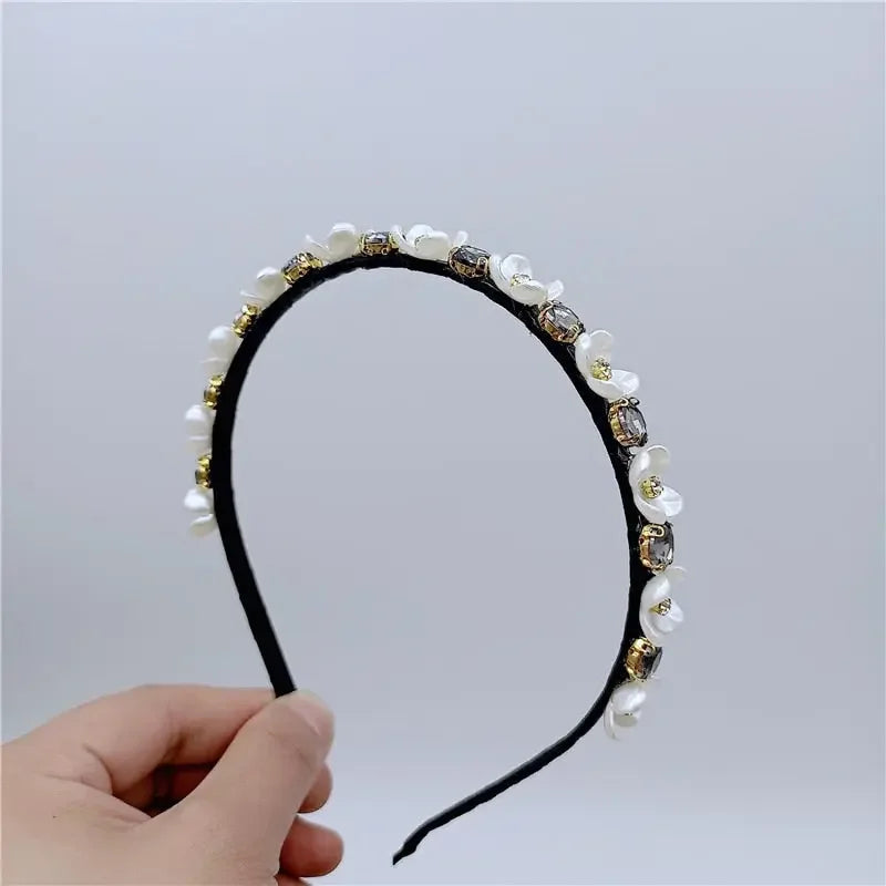 LUX Rhinestone Baroque Hairband