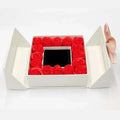 Valentines Artificial Rose & Jewelry Gift Box