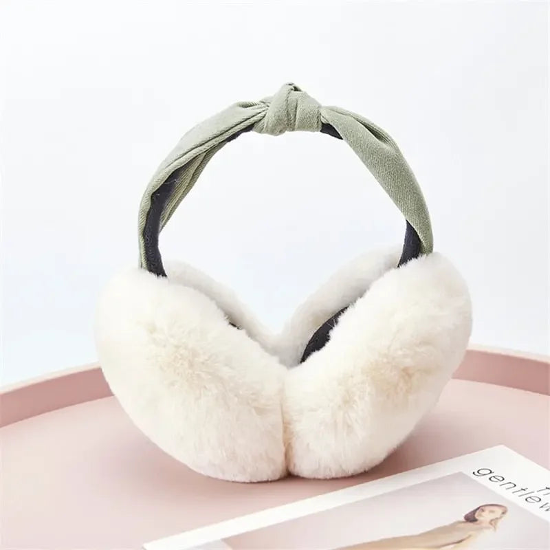 Winter Foldable Thick Plush Earmuffs