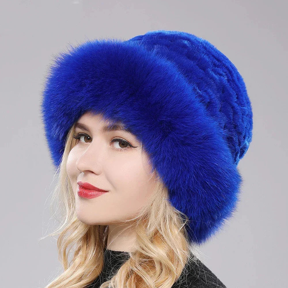 Bella Rabbit Fur Hat
