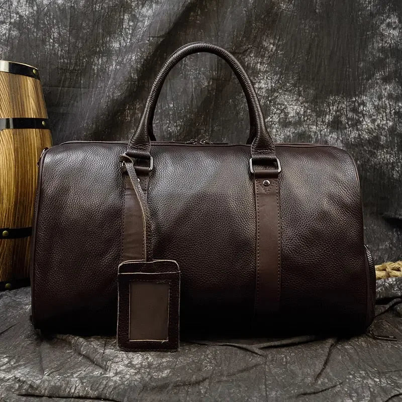 LUX Genuine Leather Travel Bag