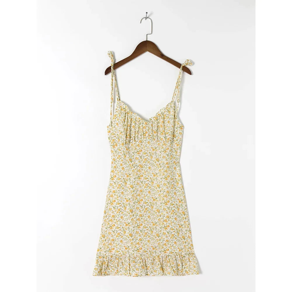 Summer Ruffle Vaca Beach Dress