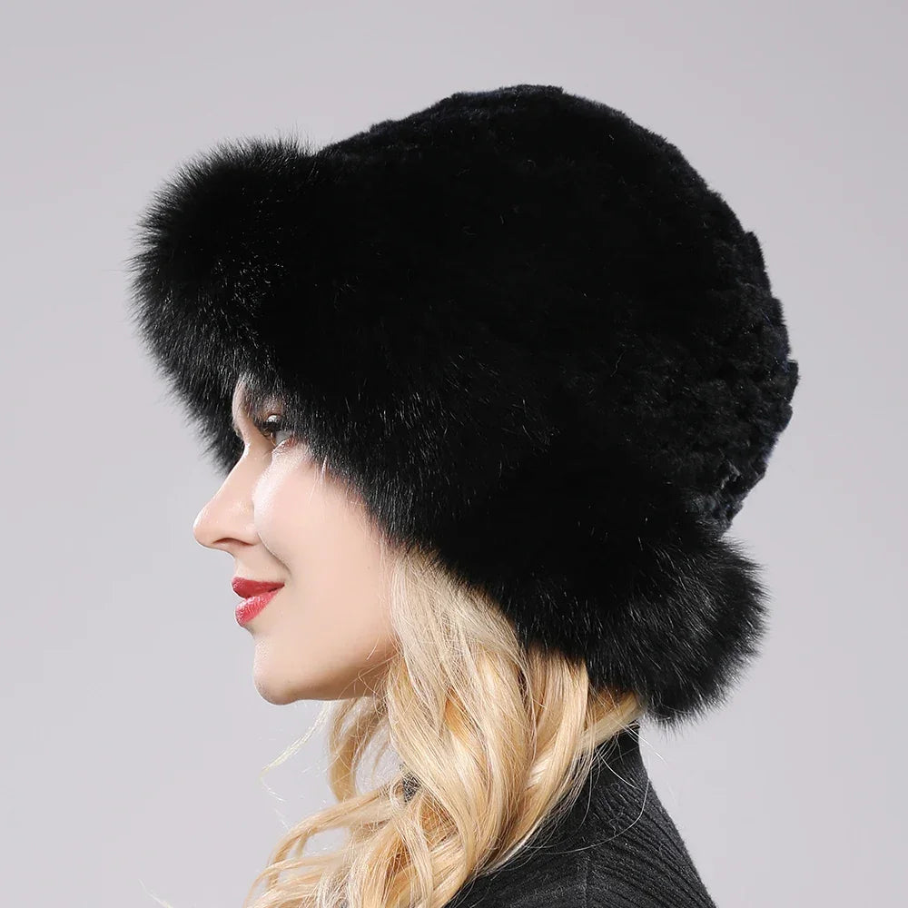 Bella Rabbit Fur Hat