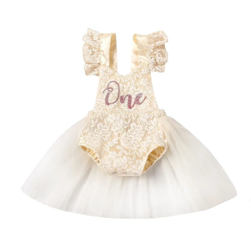 LUX BABY 1st Birthday Dress