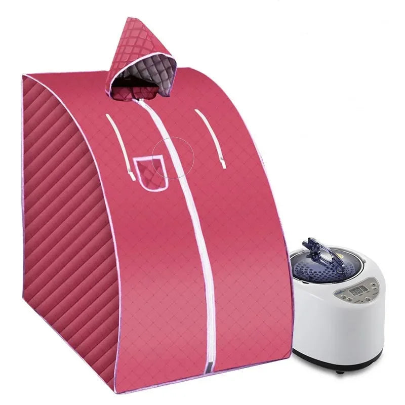 Portable Sauna Household Steam Room Beneficial Skin 2.0L Machine Slimming Bath SPA Health Simple Joint Steel Frame