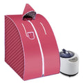 Portable Sauna Household Steam Room Beneficial Skin 2.0L Machine Slimming Bath SPA Health Simple Joint Steel Frame