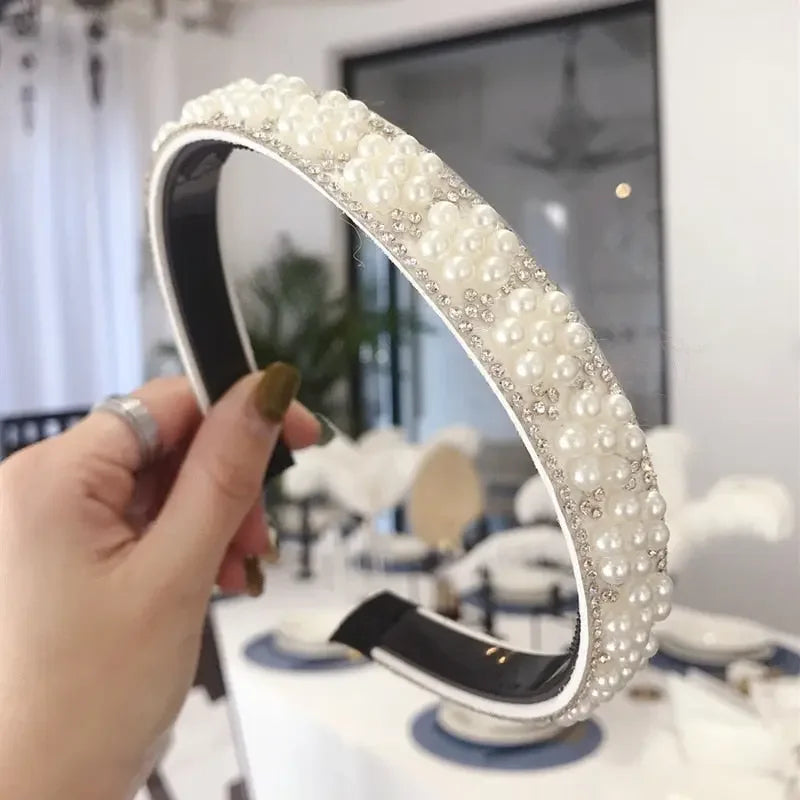 LUX Rhinestone Baroque Hairband