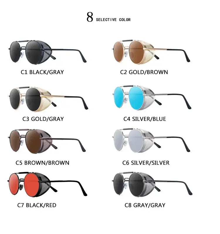 Women’s Metal Vintage Sunglasses High Quality UV400