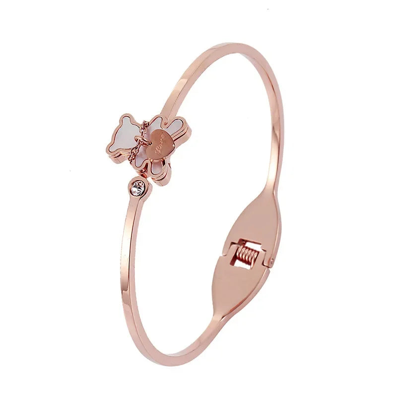 Lux Bear Cuff Bracelet