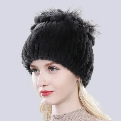 LUX Winter Rabbit Fur Hat