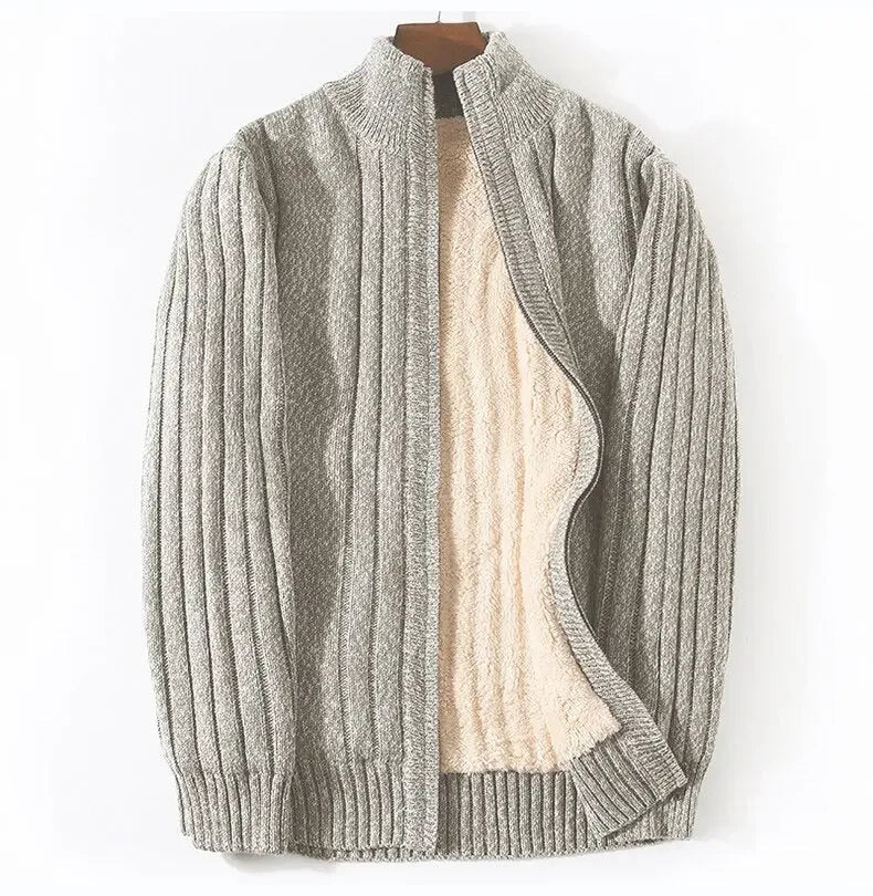 Luxman Plus Size M-6XL 7XL Winter Cashmere Cardigan
