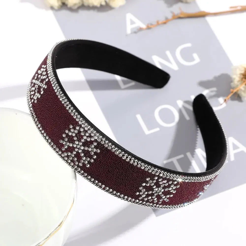 Crystal Headbands With Rhinestones