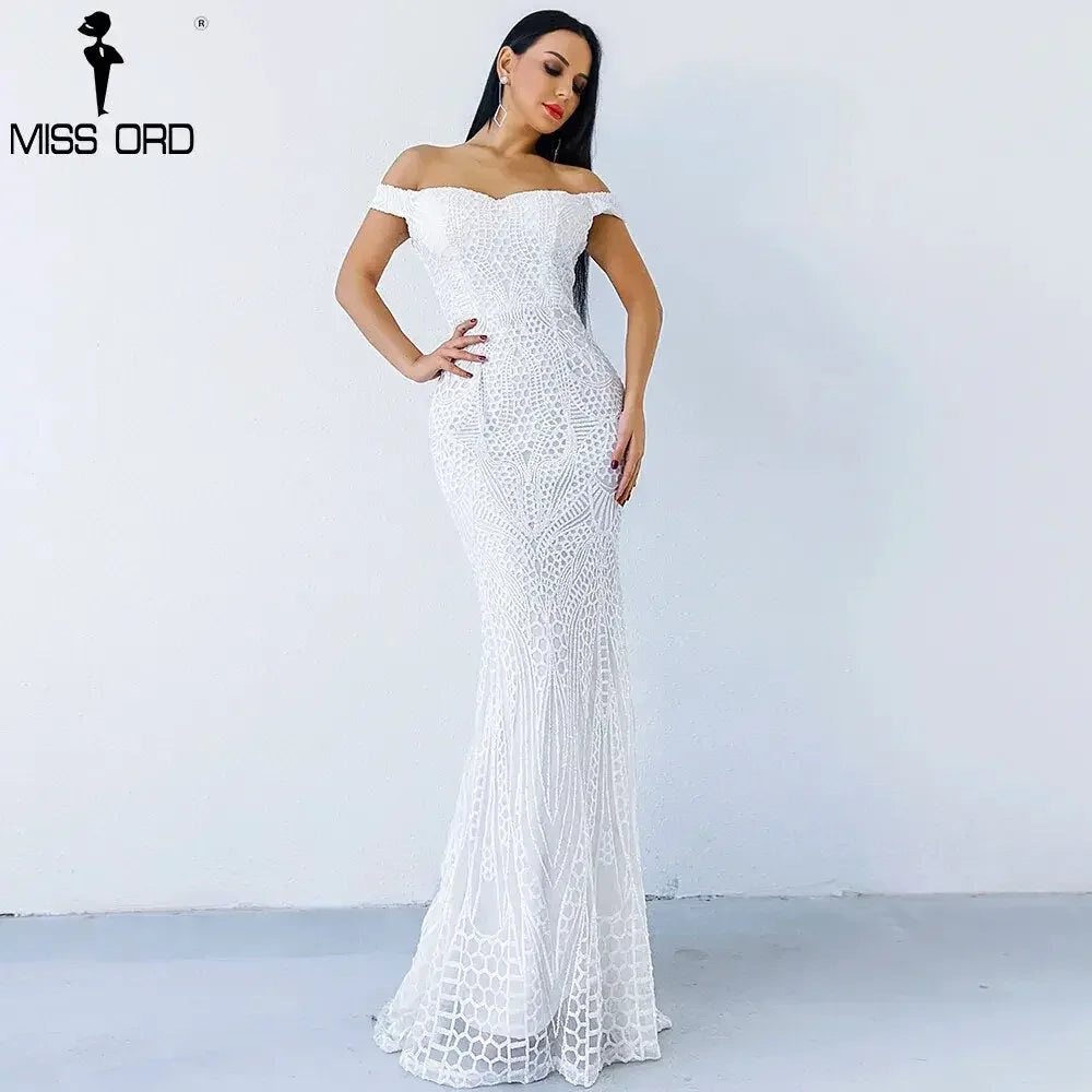 Naples Sequin Bodycon Maxi Gown