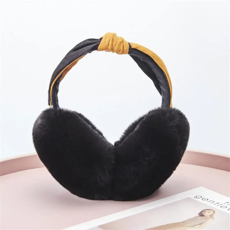 Winter Foldable Thick Plush Earmuffs