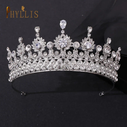 Bridal Headwear Crystal Crown