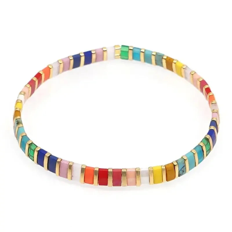 Vintage Beach Handmade Beaded Bracelet