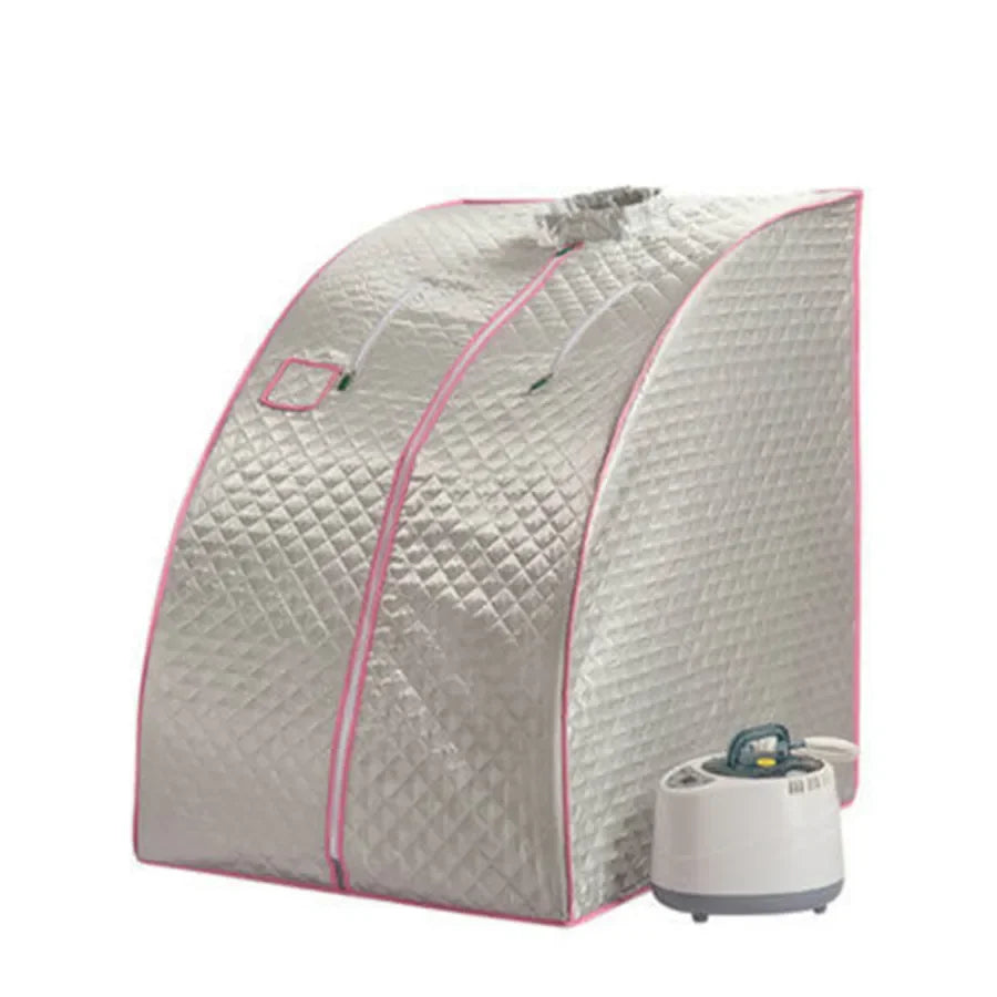 Portable Sauna Household Steam Room Beneficial Skin 2.0L Machine Slimming Bath SPA Health Simple Joint Steel Frame