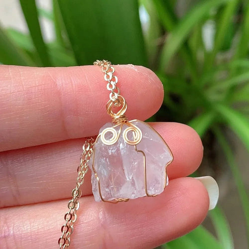 Carnelian Crystal Necklace Women