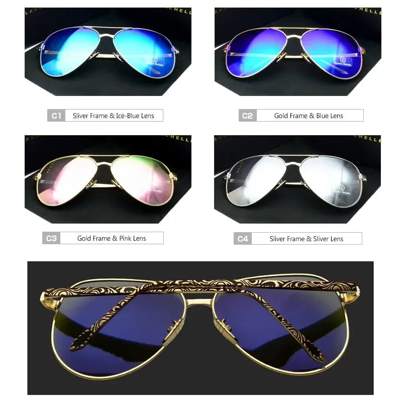 High Quality Aviator Sunglasses UV400