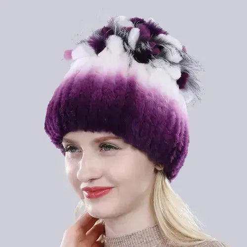 LUX Winter Rabbit Fur Hat