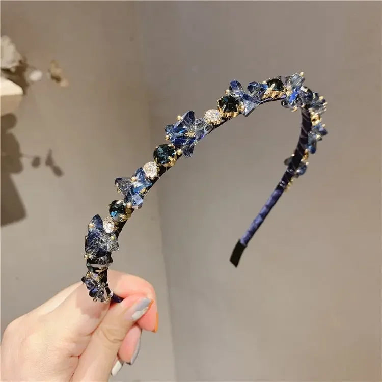 LUX Rhinestone Baroque Hairband