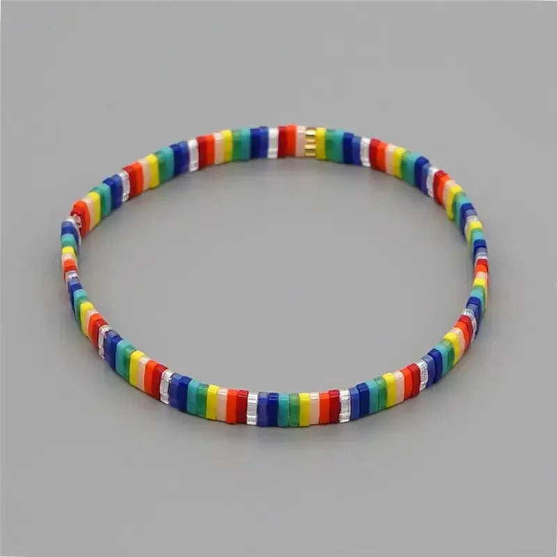 Vintage Beach Handmade Beaded Bracelet