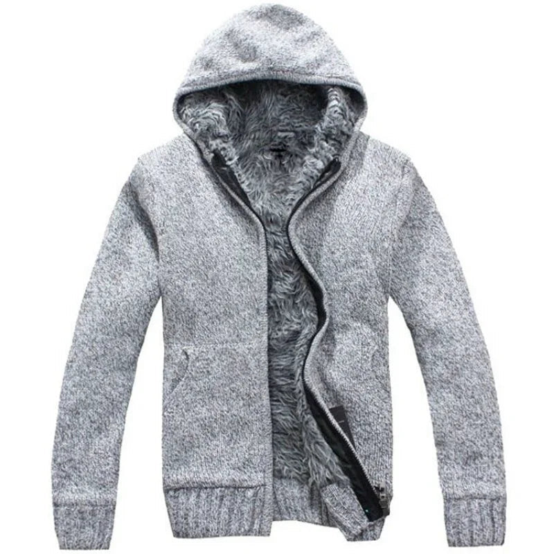 Men's Cold Weather Lined Sweater