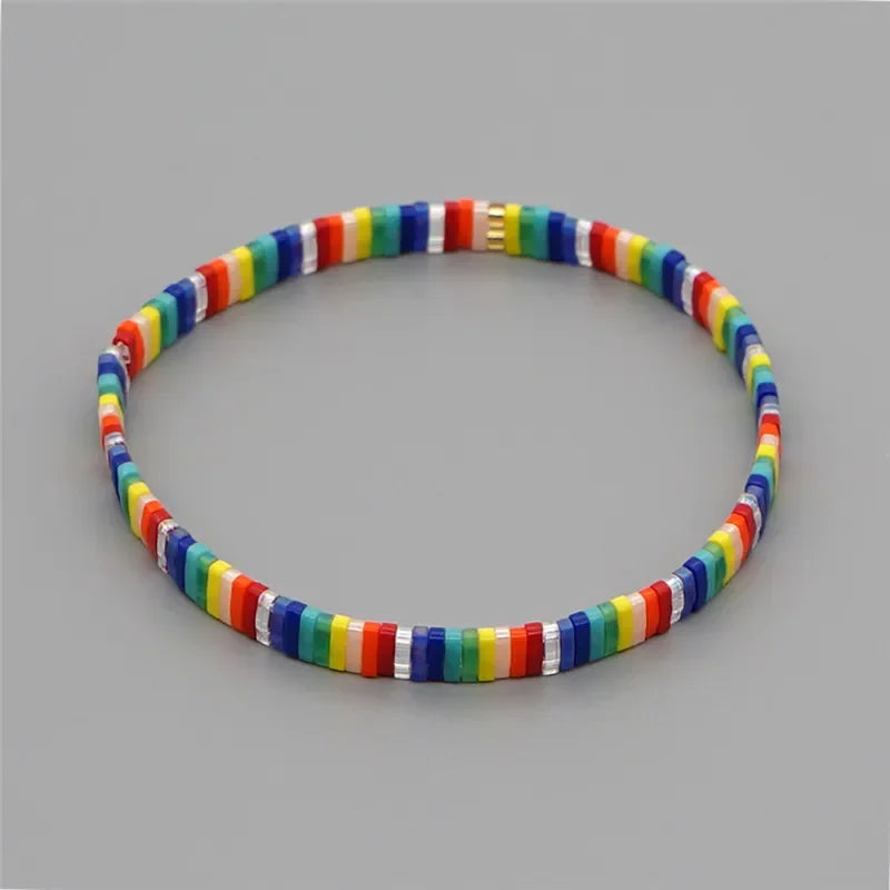 Vintage Beach Handmade Beaded Bracelet