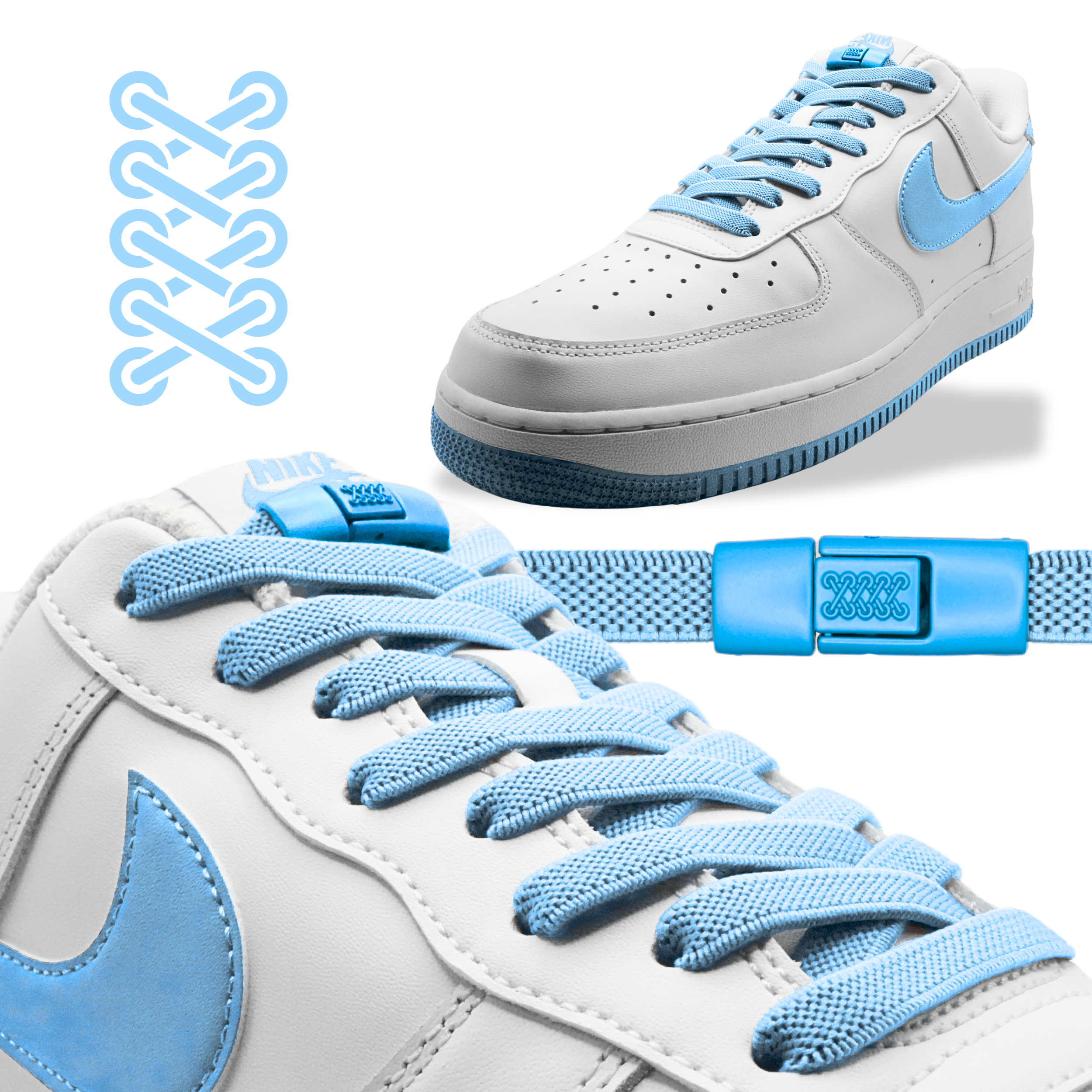 Flat Elastic Shoelaces
