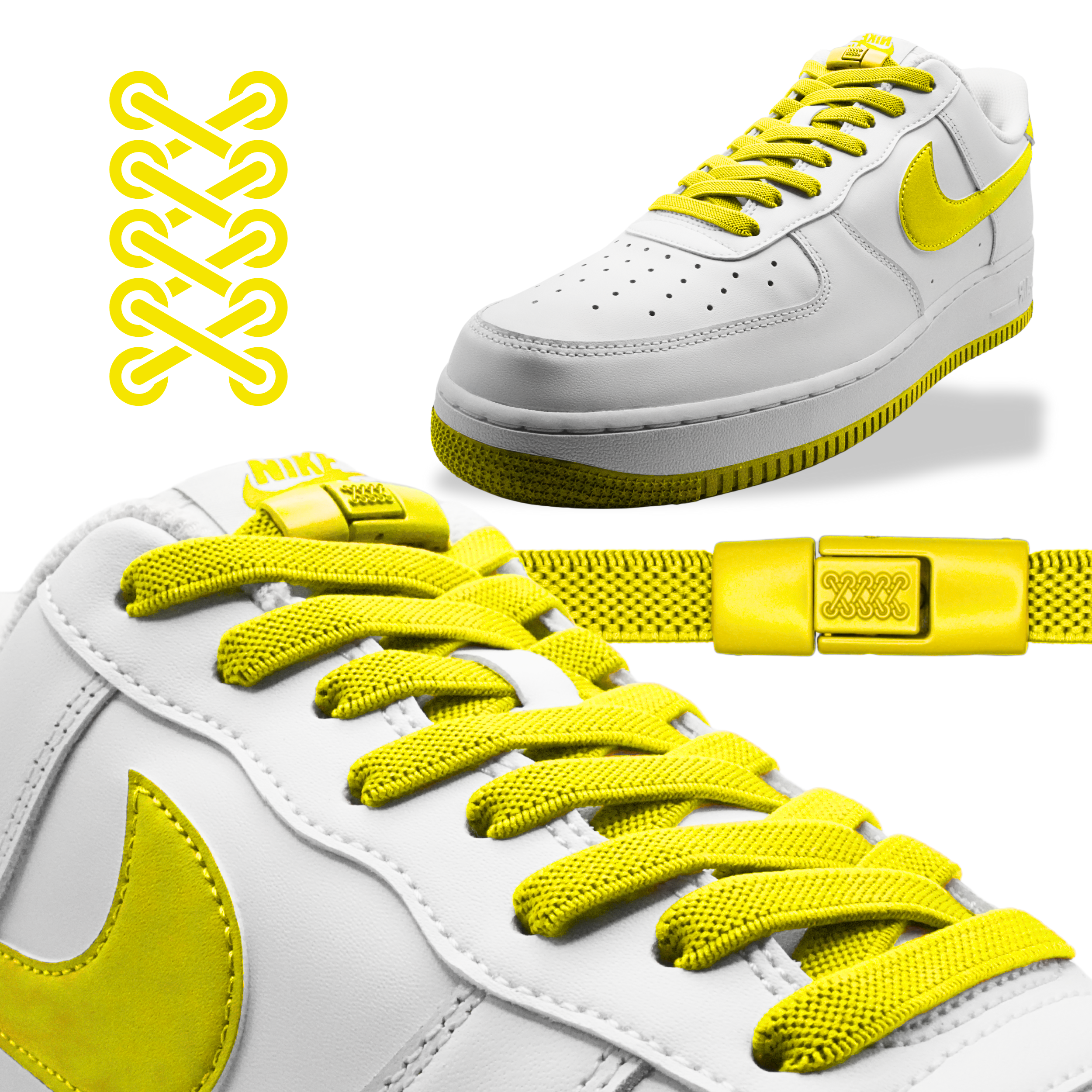 Flat Elastic Shoelaces