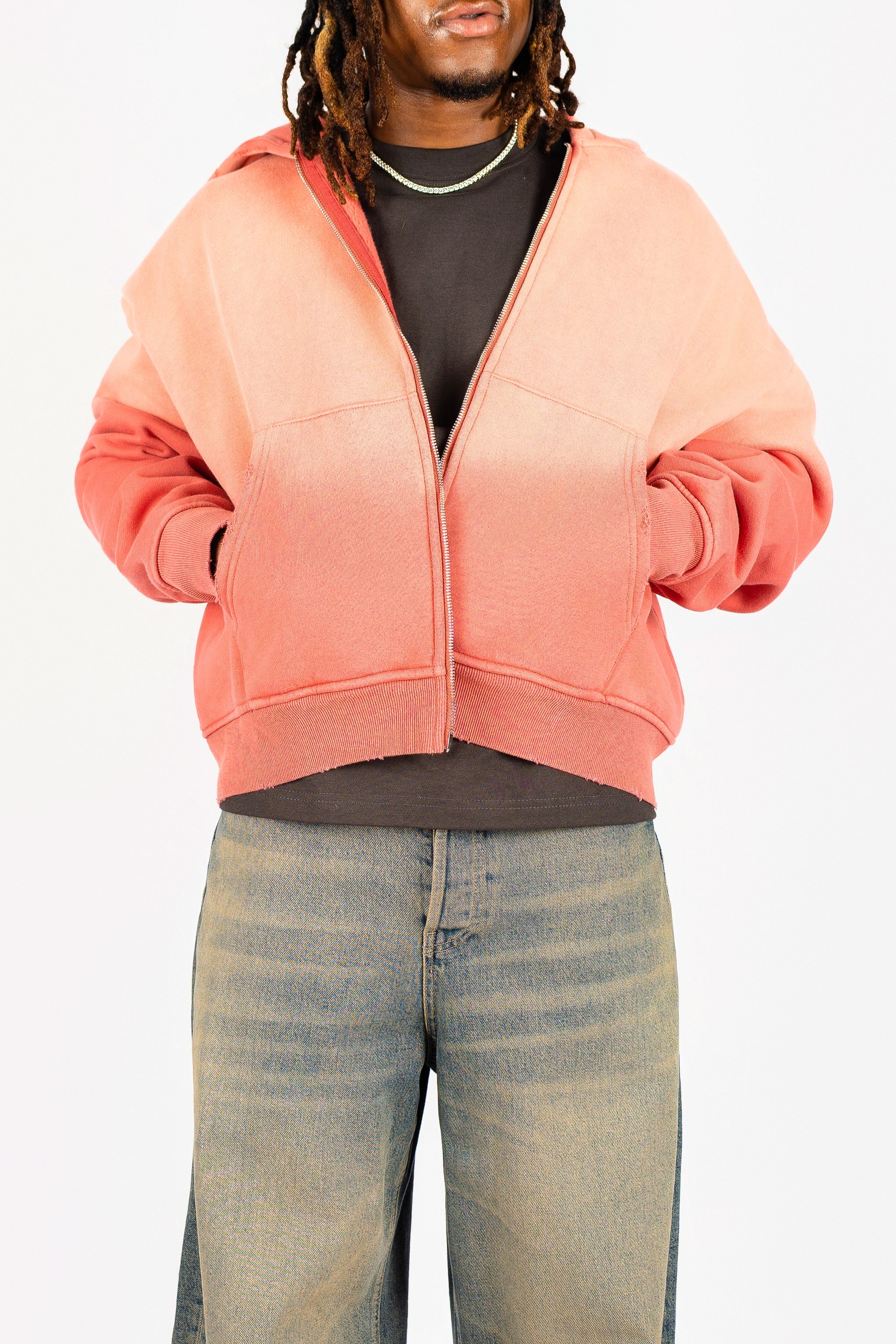 Weathered Zip Up