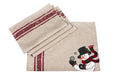 ML17127 Joyful Snowman Placemats,13"x18", Set of 4