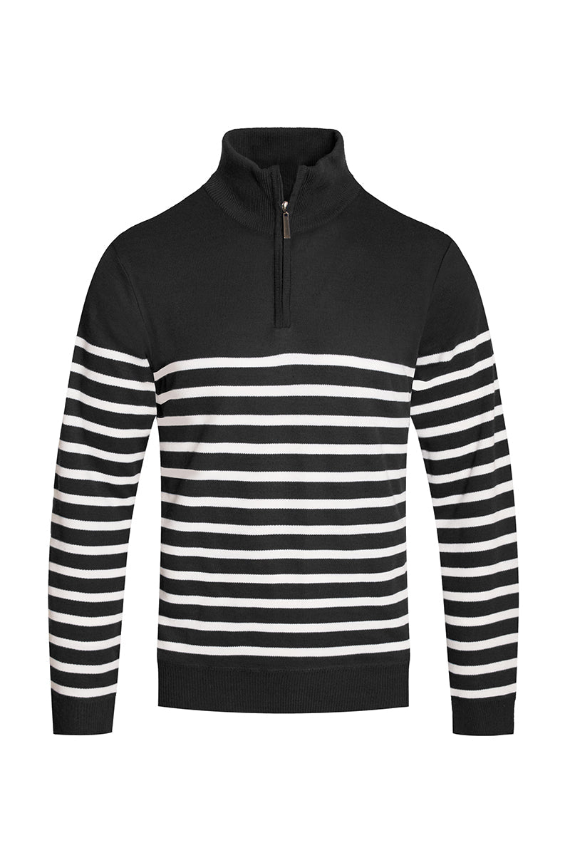 Quarter Zip Up Sweater NR2007