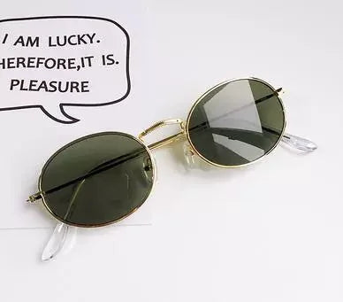 Influencer Retro Metal Sunglasses