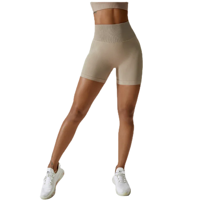 High Waist Slimming Fitness Shorts