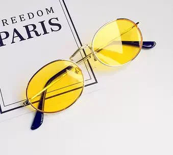 Influencer Retro Metal Sunglasses