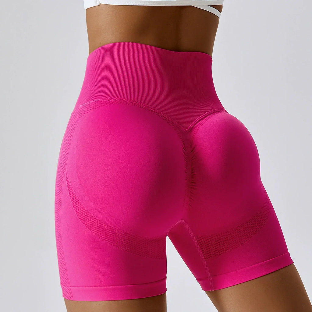 High Waist Slimming Fitness Shorts