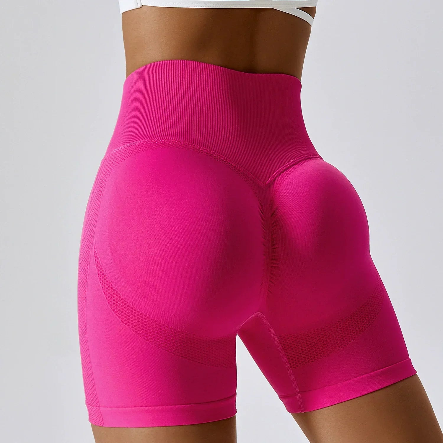 High Waist Slimming Fitness Shorts