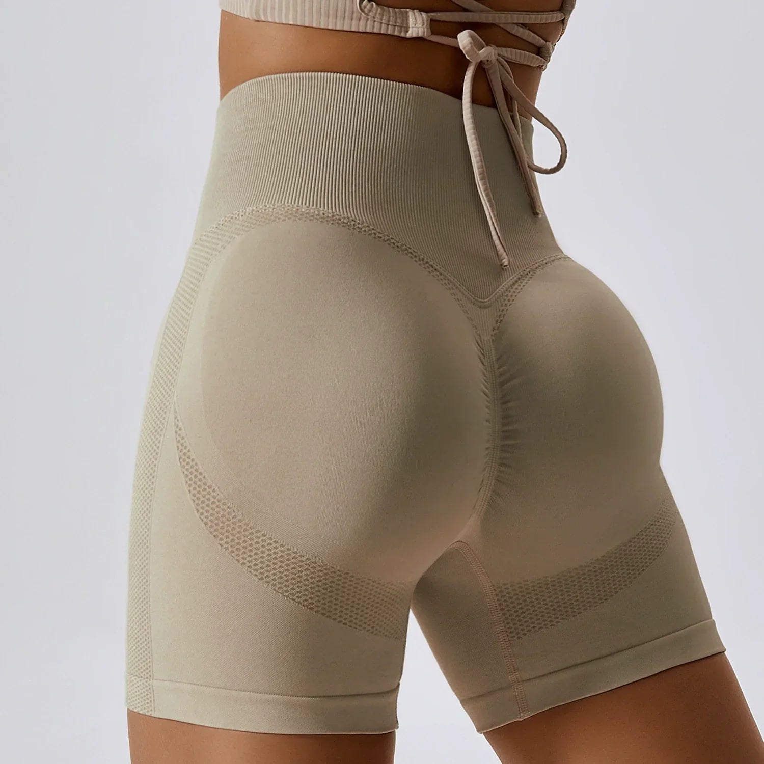 High Waist Slimming Fitness Shorts