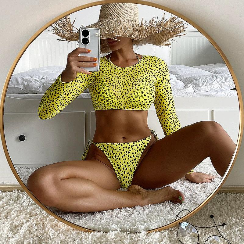 Sheer Bikini Swimsuit Set