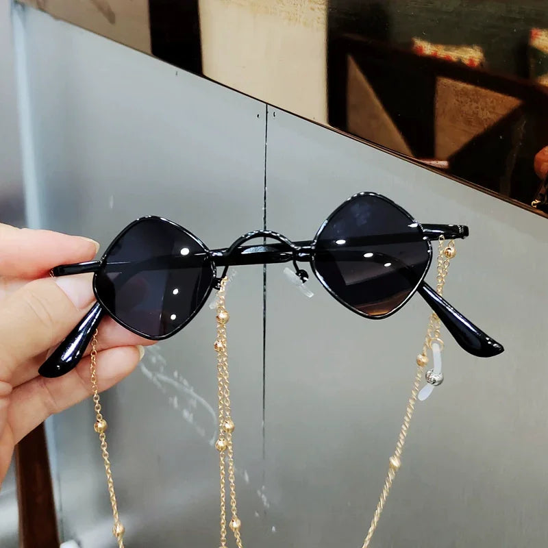 Small Chain Frame Sunglasses for Boys & Girls