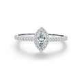 Micro-Inlaid Full Diamond Zircon Ring