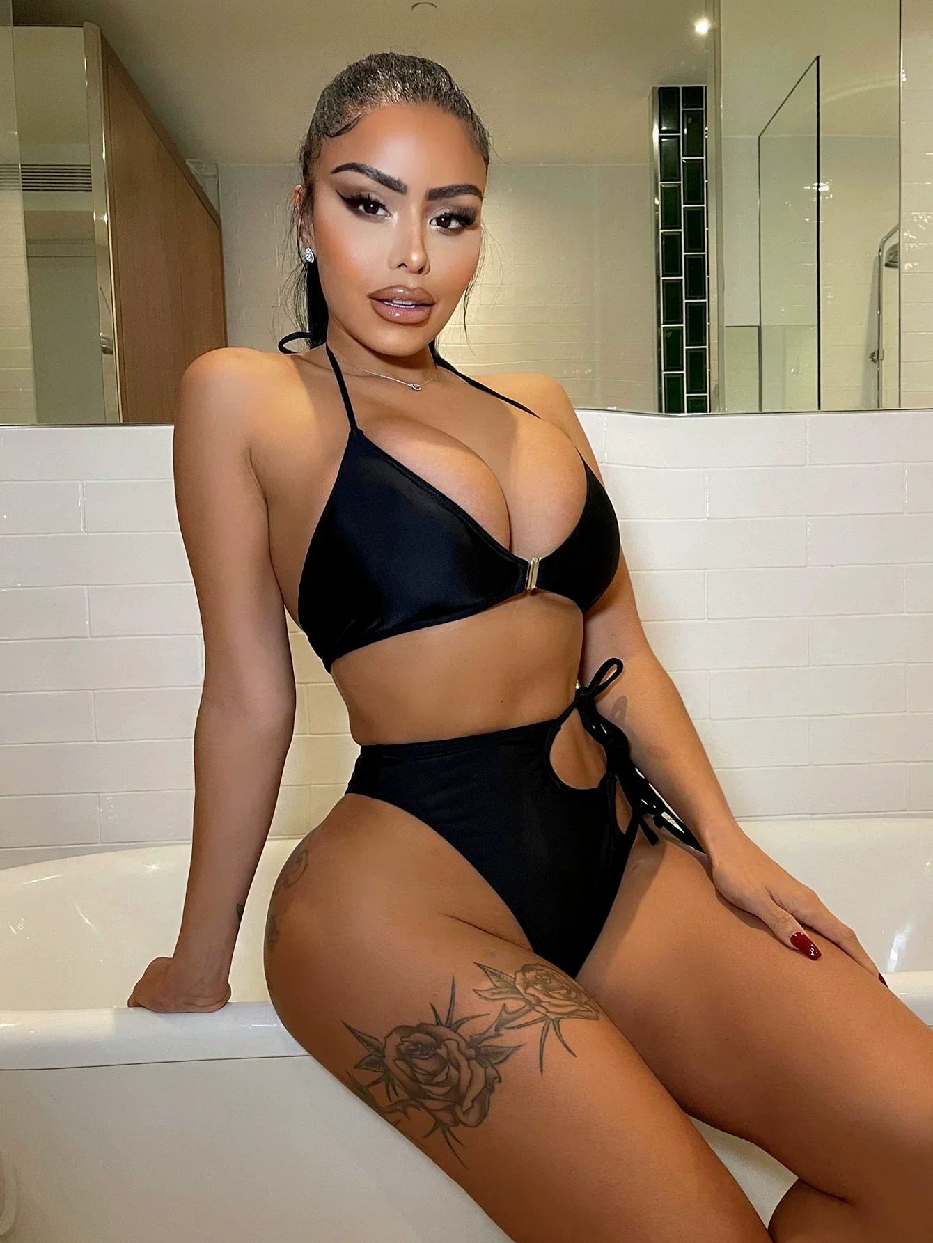 Trendy High Waist Sexy Bikini